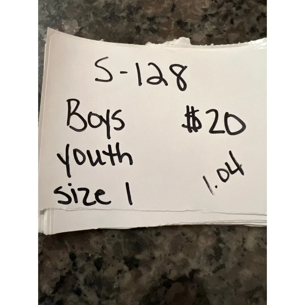 Size 1 kids shoes boys (s-128)